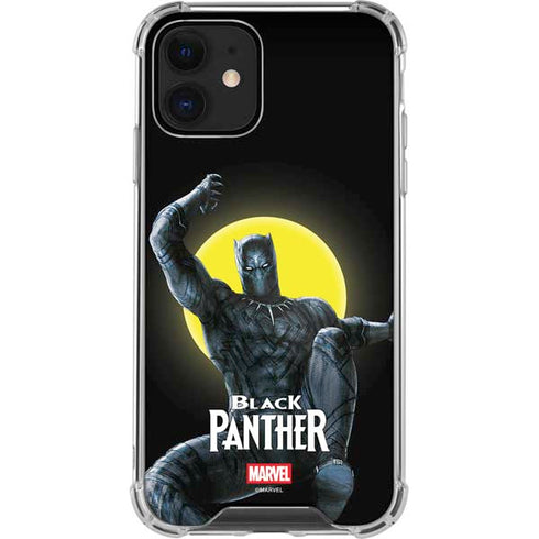 Marvel Black Panther Moon light iPhone 12 Mini Clear Case