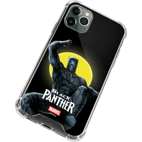 Marvel Black Panther Moon light iPhone 12 Pro Clear Case