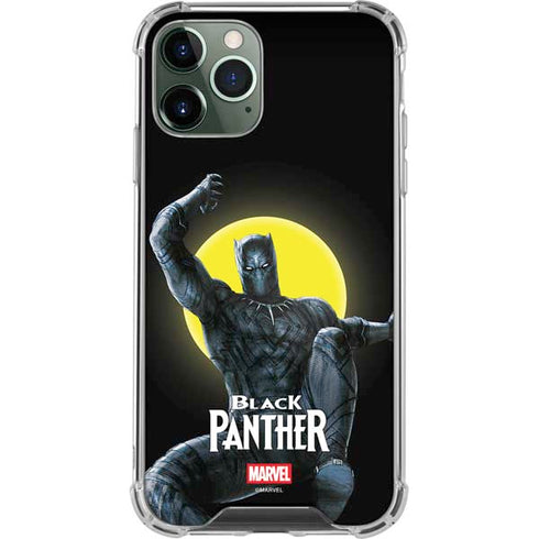 Marvel Black Panther Moon light iPhone 12 Pro Max Clear Case