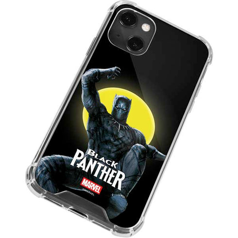 Marvel Black Panther Moon light iPhone 13 Mini Clear Case
