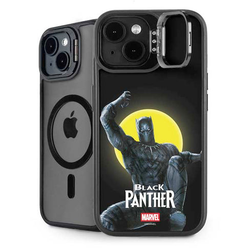 Marvel Black Panther Moon light iPhone 14 Plus Kickstand Case