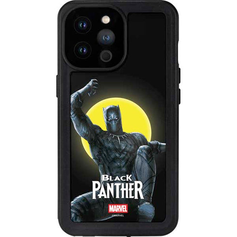 Marvel Black Panther Moon light iPhone 14 Pro Max Waterproof Case