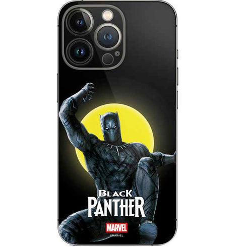 Marvel Black Panther Moon light iPhone 14 Pro Skin