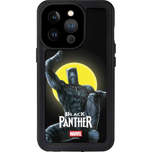 Marvel Black Panther Moon light iPhone 14 Pro Waterproof Case