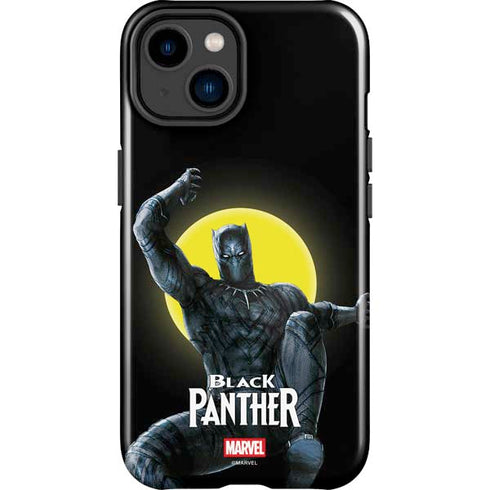 Marvel Black Panther Moon light iPhone 15 Impact Case