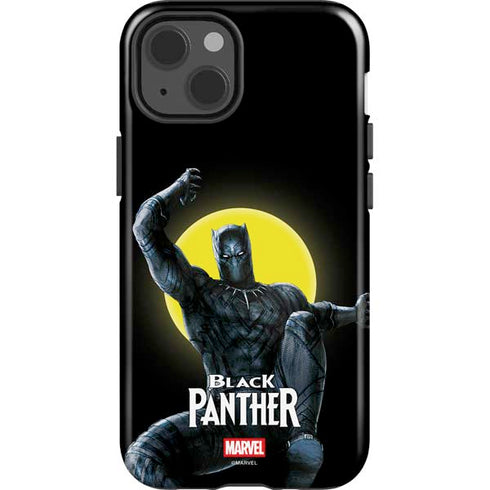 Marvel Black Panther Moon light iPhone 15 Plus Impact Case