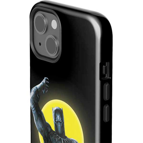 Marvel Black Panther Moon light iPhone 15 Plus Impact Case