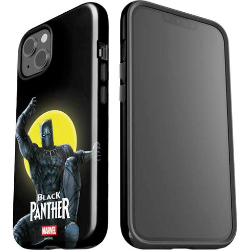 Marvel Black Panther Moon light iPhone 15 Plus Impact Case