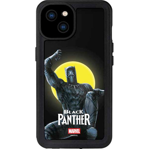 Marvel Black Panther Moon light iPhone 15 Plus Waterproof Case