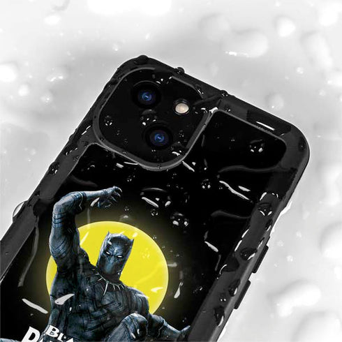 Marvel Black Panther Moon light iPhone 15 Plus Waterproof Case