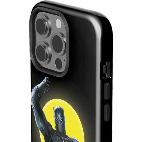 Marvel Black Panther Moon light iPhone 15 Pro Impact Case