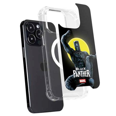 Marvel Black Panther Moon light iPhone 15 Pro MagSafe Case