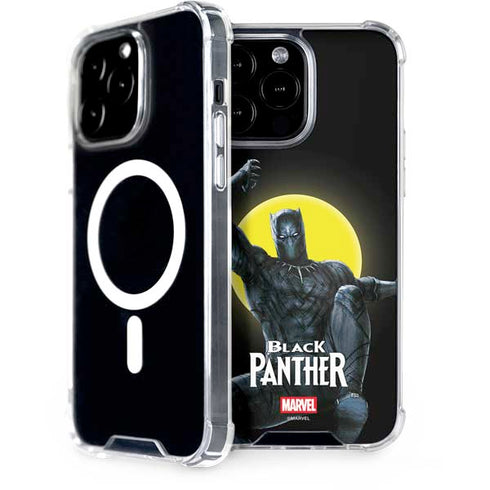 Marvel Black Panther Moon light iPhone 15 Pro Max MagSafe Case