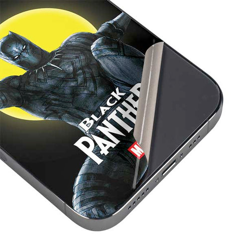 Marvel Black Panther Moon light iPhone 15 Pro Skin
