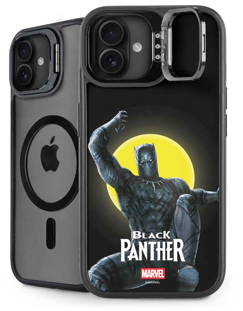 Marvel Black Panther Moon light iPhone 16 Plus Kickstand Case