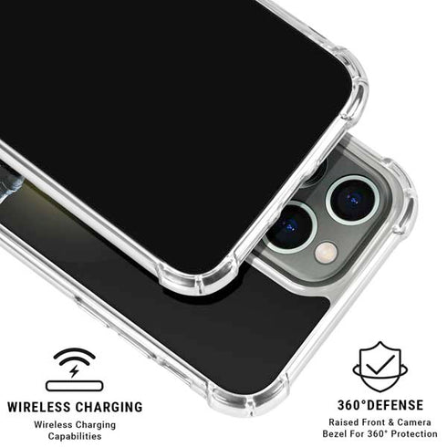 Marvel Black Panther Moon light iPhone 16 Pro Max Clear Case
