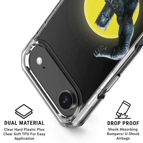 Marvel Black Panther Moon light iPhone 17 Air Clear Case