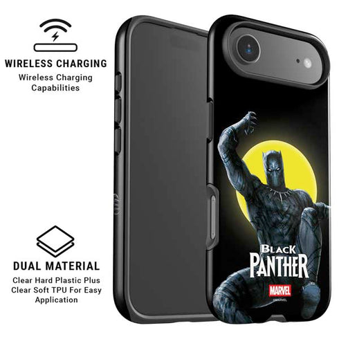 Marvel Black Panther Moon light iPhone 17 Air Magsafe Impact Case
