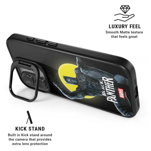 Marvel Black Panther Moon light iPhone 17 Kickstand Case