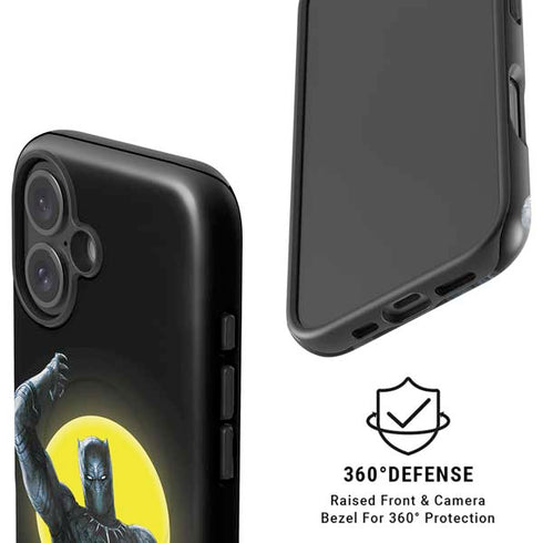 Marvel Black Panther Moon light iPhone 17 Magsafe Impact Case