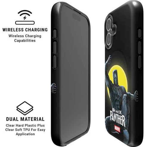 Marvel Black Panther Moon light iPhone 17 Magsafe Impact Case