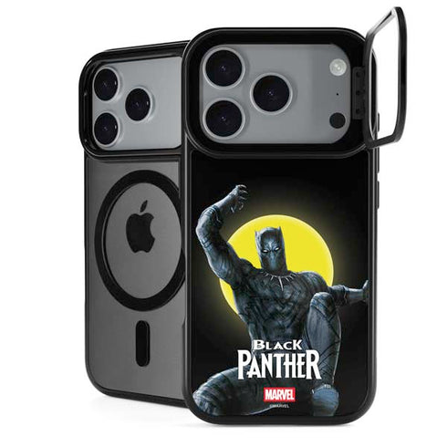 Marvel Black Panther Moon light iPhone 18 Pro Kickstand Case