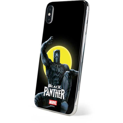 Marvel Black Panther Moon light iPhone XS Skin