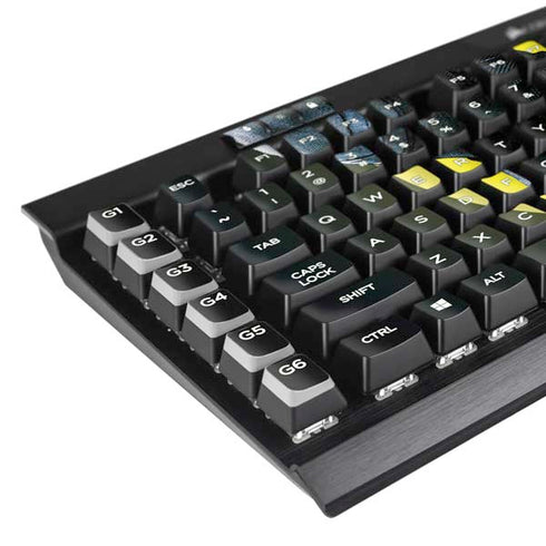 Marvel Black Panther Moon light K95 RGB PLATINUM Mechanical Gaming Keyboard Skin