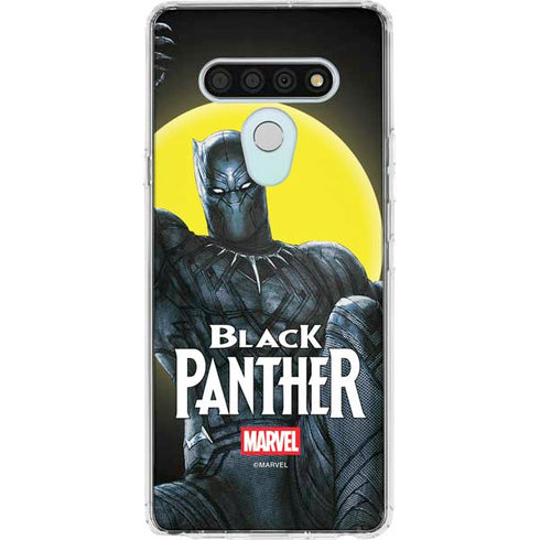Marvel Black Panther Moon light LG Stylo 6 Clear Case