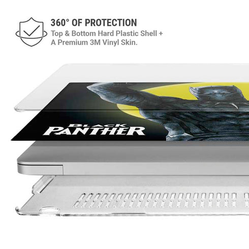 Marvel Black Panther Moon light MacBook Pro 16in (2021-25) Case plus Skin