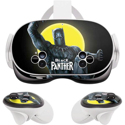 Marvel Black Panther Moon light Meta Quest 3S Skin