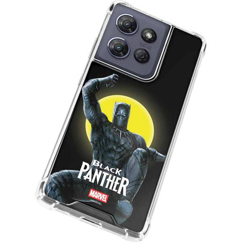 Marvel Black Panther Moon light Moto G Play 5G (2025) Clear Case