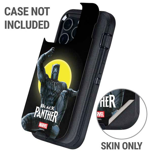 Marvel Black Panther Moon light Otterbox Defender iPhone Skin