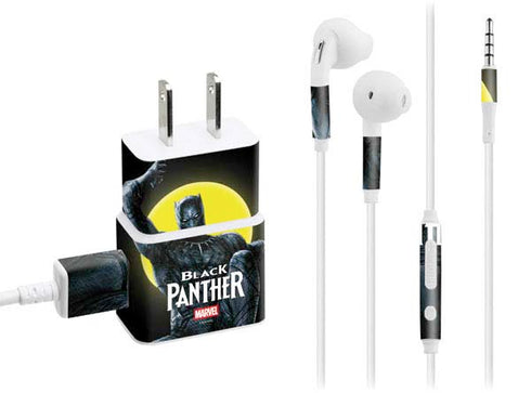 Marvel Black Panther Moon light Phone Charger Skin
