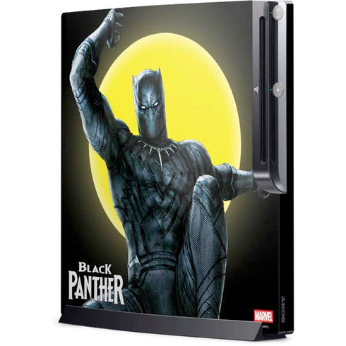 Marvel Black Panther Moon light Playstation 3 & PS3 Slim Skin