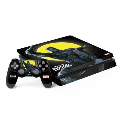 Marvel Black Panther Moon light PlayStation PS4 Skins