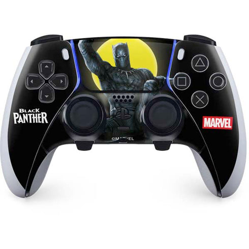 Marvel Black Panther Moon light PS5 DualSense Edge Pro Controller Skin