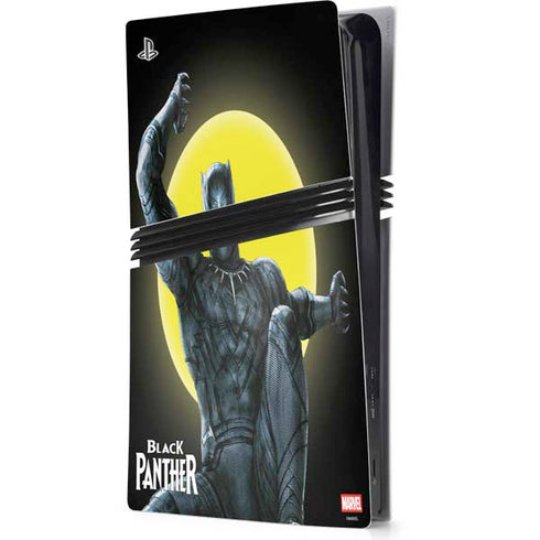 Marvel Black Panther Moon light PS5 Pro Console Skin