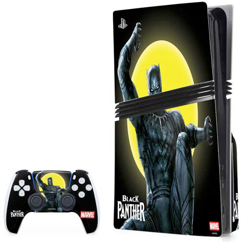 Marvel Black Panther Moon light PlayStation PS5 Skins