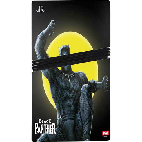 Marvel Black Panther Moon light PS5 Pro Disk Bundle Skin
