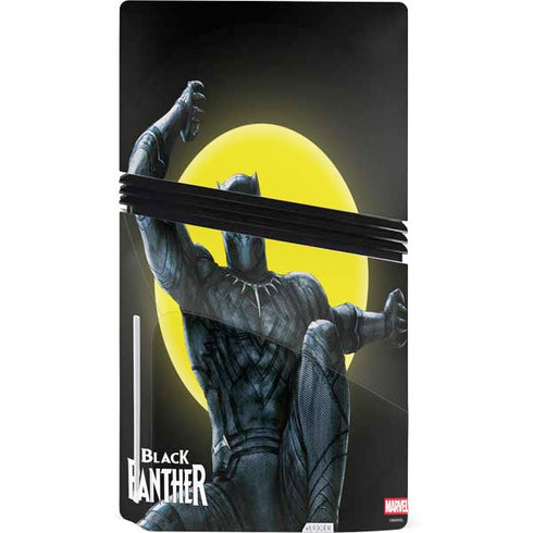 Marvel Black Panther Moon light PS5 Pro Disk Console Skin