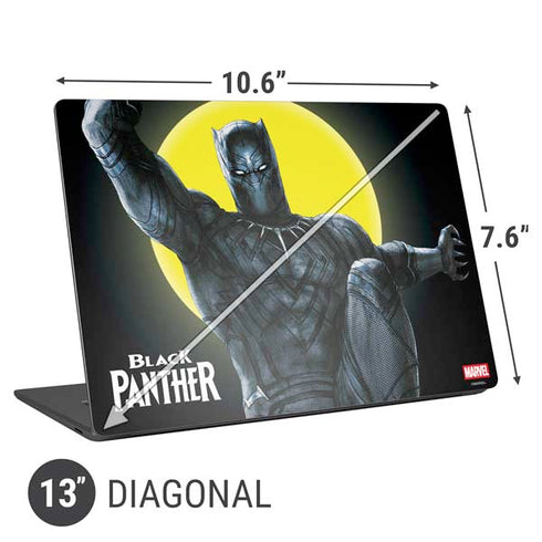 Marvel Black Panther Moon light Universal Laptop 13in (10.6 x 7.6in) Skin