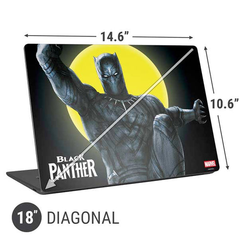 Marvel Black Panther Moon light Universal Laptop 18in (14.6 x 10.6in) Skin