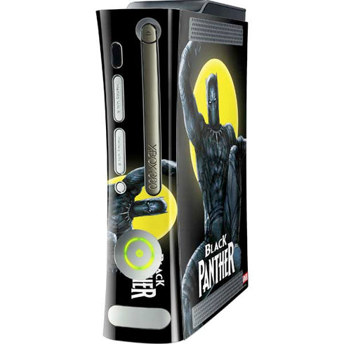 Marvel Black Panther Moon light Xbox 360 (Includes HDD) Skin