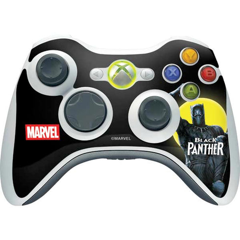 Marvel Black Panther Moon light Xbox 360 Wireless Controller Skin