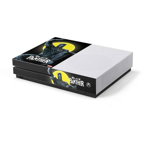 Marvel Black Panther Moon light Xbox One S Console Skin