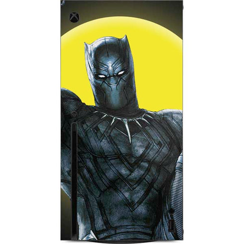 Marvel Black Panther Moon light Xbox Series X Console Skin