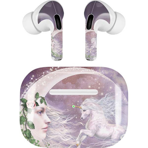 Moon Unicorn by Laurie Prindle Apple AirPods Pro Skin