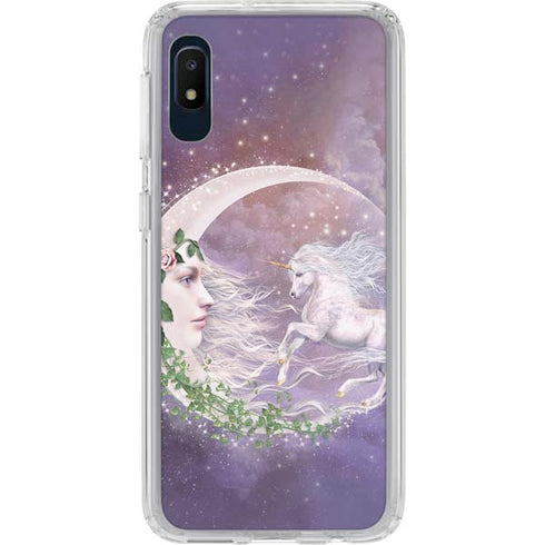 Moon Unicorn by Laurie Prindle Galaxy Cases
