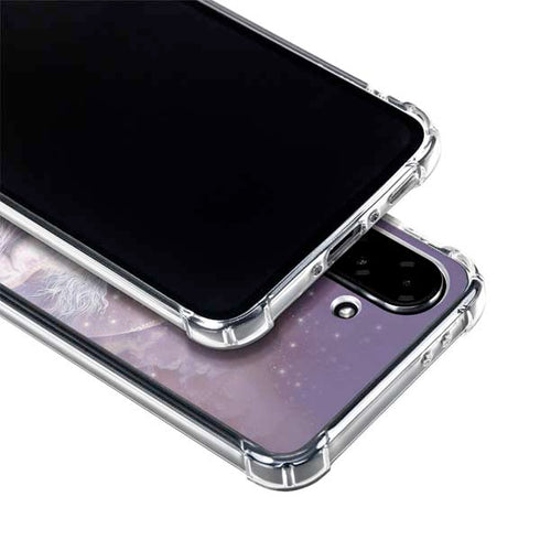 Moon Unicorn by Laurie Prindle Galaxy A36 5G Clear Case